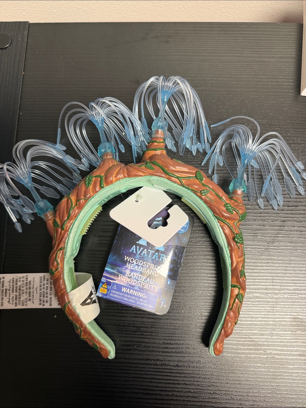 NWT Disney Avatar Woodsprite Light Up Headband - Blue & Brown